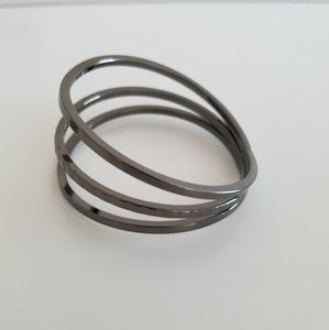 Hematite color bracelet